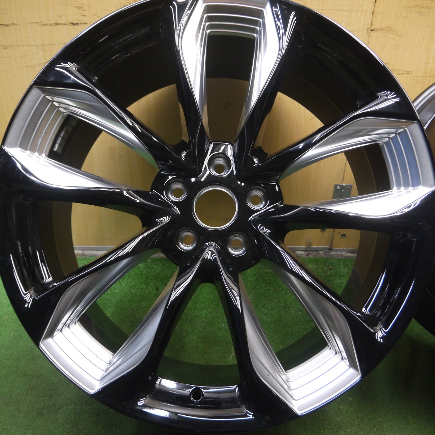 *送料無料* 新車外し★レクサス LC500 Sパッケージ 純正 ホイール 21インチ 21×8.5J 21×9.5J PCD120/5H★4040303Hホ