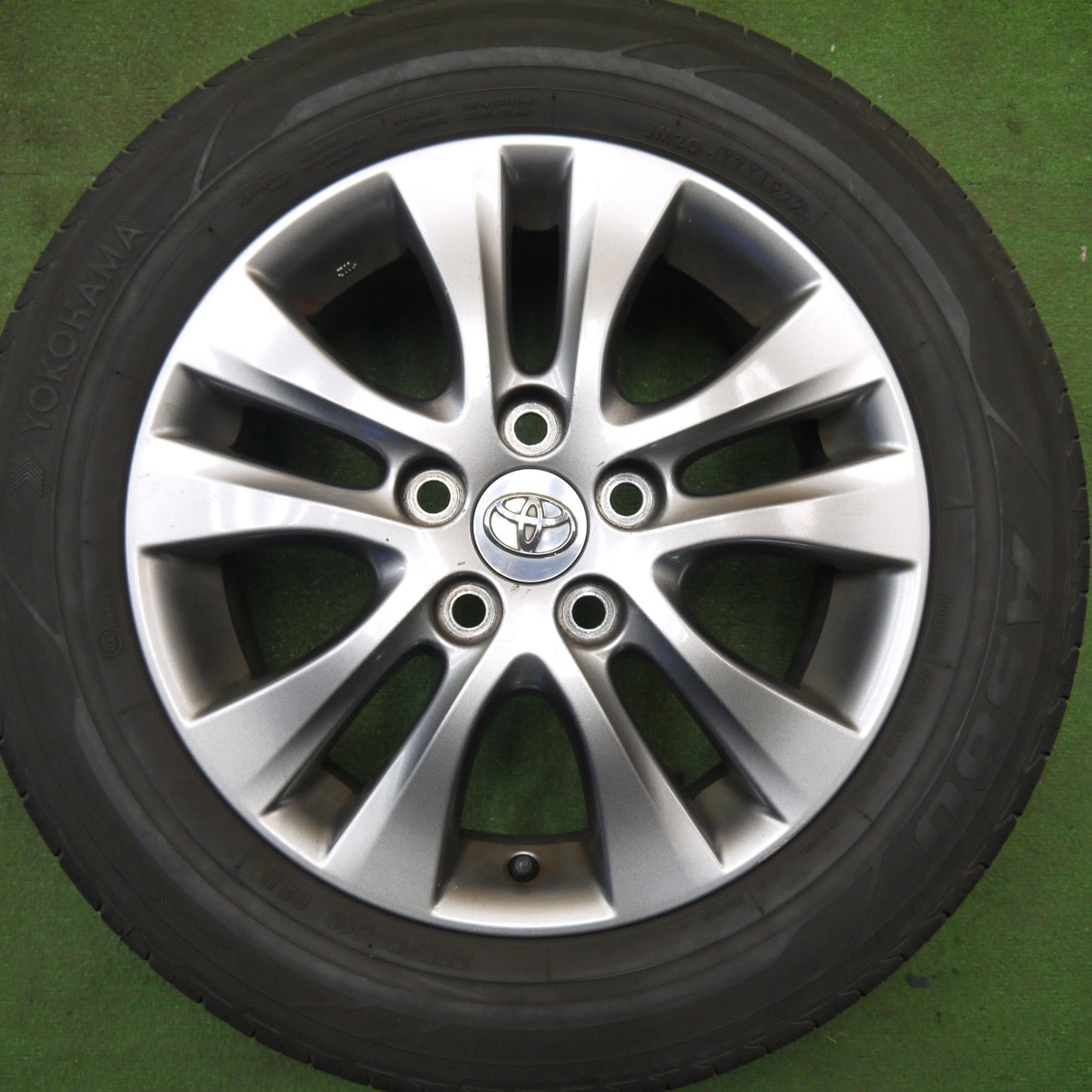 4本価格！22年★トヨタ 70系 ノア ヴォクシー 純正 205/60R16 ヨコハマ A580 16インチ PCD114.3/5H★6031007Hノ