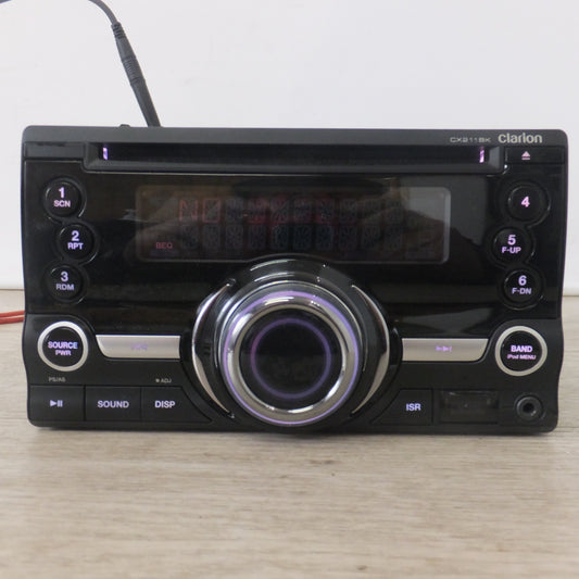 [送料無料] ★クラリオン clarion 2DIN CD USB MP3 WMA レシーバー CX211BK[34]★