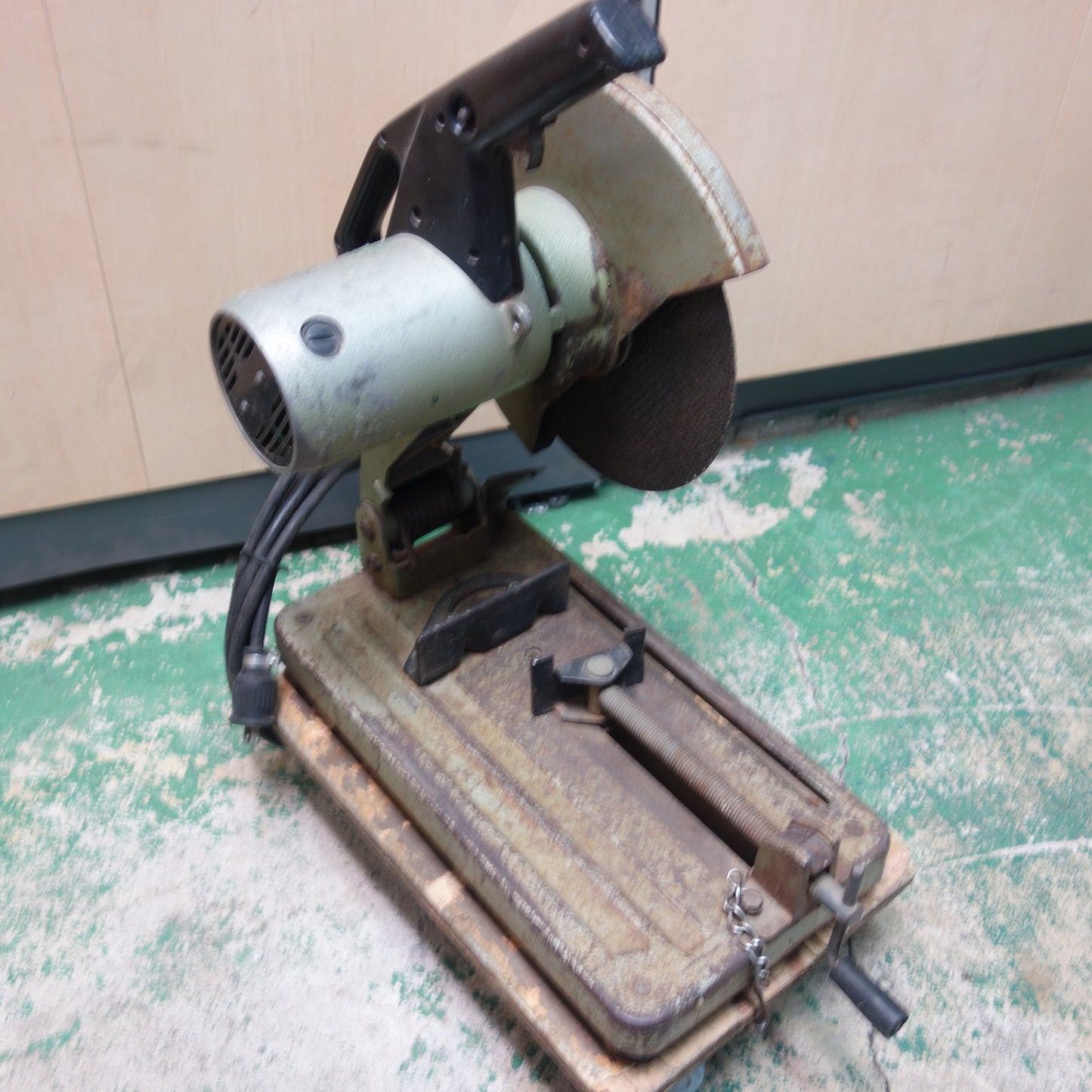 [送料無料] ☆高速 電動 切断機 カッター メーカー 型番 不明 電動 工具☆