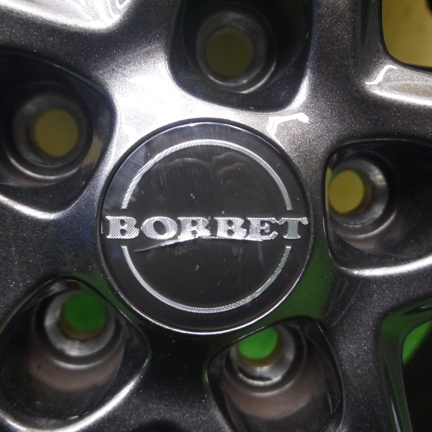 [送料無料] バリ溝！21年！ほぼ10分★BMW MINI等 BORBET タイプF 195/55R16 スタッドレス ダンロップ ウインターマックス WM02 ボルベット PCD112/5H★4102907Hス