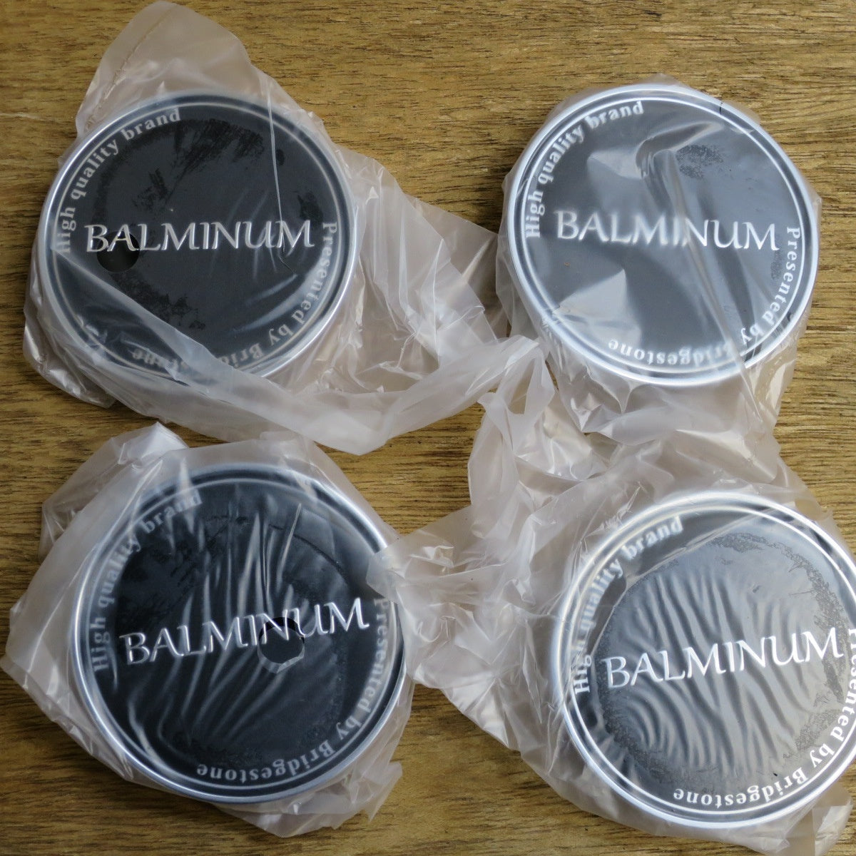 未使用！エンブレム付き★BALMINUM LS10 バルミナ 15インチ ホイール 15×6J PCD114.3/5H★6060903NGホ