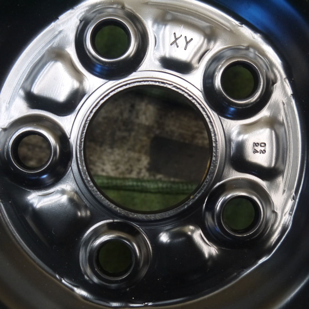 新車外し◎トヨタ 10系 シエンタ Zグレード 純正 スチール ホイール 15インチ 15×5.5J PCD100/5H◎6090101Hホ