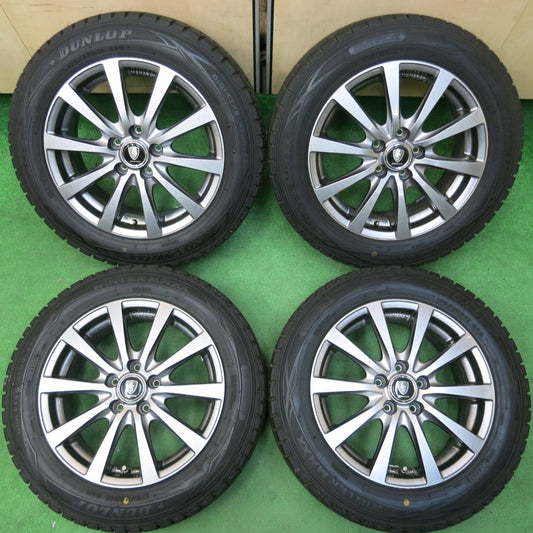 バリ溝！キレイ！9.5分★スタッドレス 175/65R15 ダンロップ ウインターマックス WM01 MANARAY SPORT PCD100/5H★4031609イス