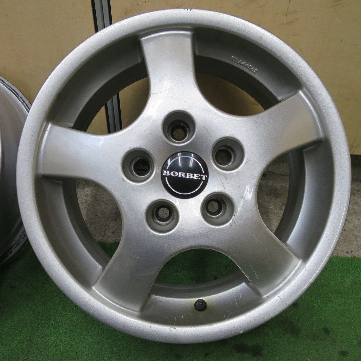 4本価格★BORBET type CB 15インチ ホイール ボルベット 15×6.5J PCD112/5H★6051304NGホ