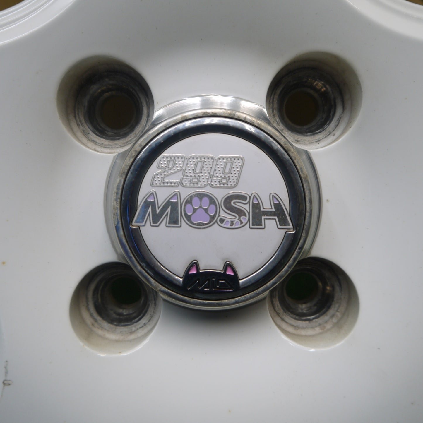 4本価格★299 MOSH CAT MiD モッシュ キャット 14インチ ホイール マルカ 14×4.5J PCD100/4H★6052701Hホ
