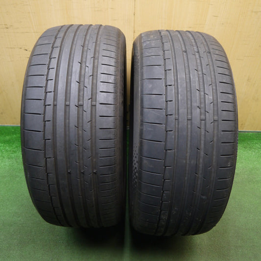 2本価格！22年★275/45R21 コンチネンタル スポーツコンタクト6 タイヤ 21インチ ベンツ GLS GLE Gクラス W167 X167 W463 等★6032504Hノタ