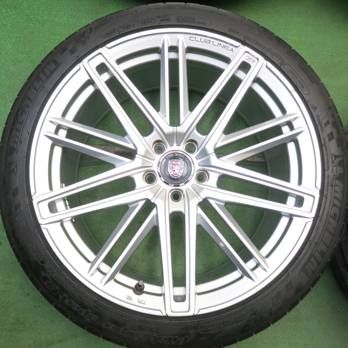 4本価格◎ベンツ 等 CLUB LINEA CRIMSON 255/40R20 ミシュラン Pilot Super Sport NO クラブ リネア クリムソン 20インチ PCD112/5H◎6071810HAノ