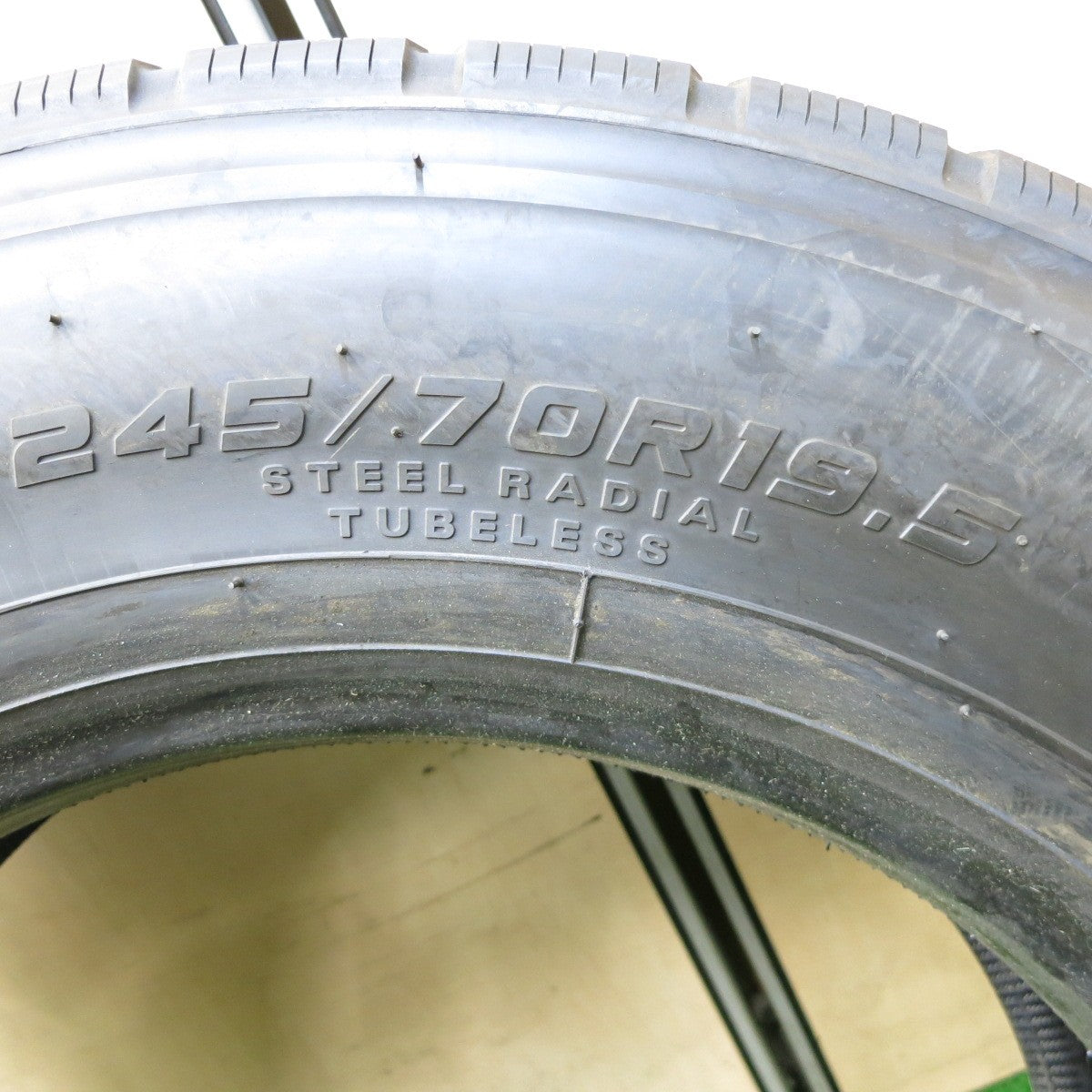 未使用！25年！1本★トラック タイヤ 245/70R19.5 136/134J ダンロップ エナセーブ SP638L デクテス DECTES 19.5インチ★5122907ナスタ