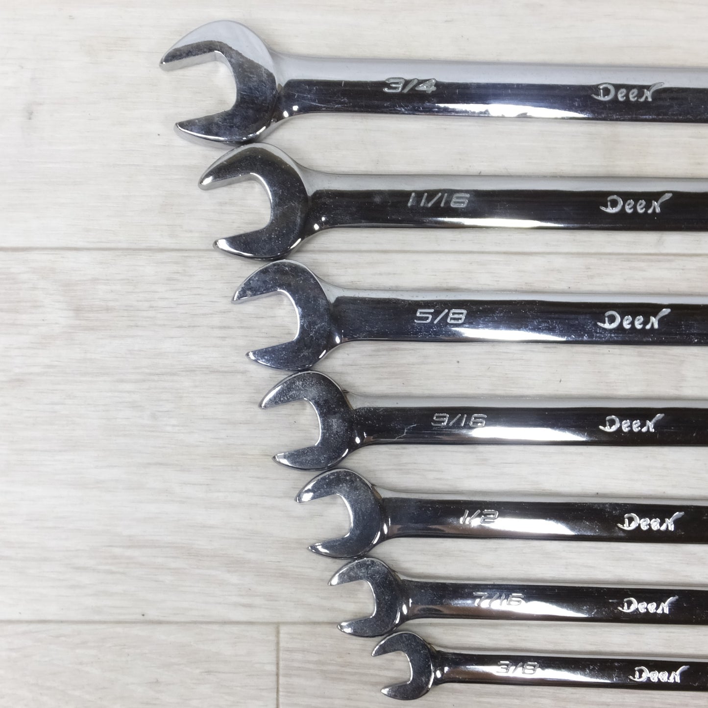 [送料無料] 7本セット◆ディーン DEEN スタンダード コンビネーション レンチ セット 8 10 12 13 14 17 19mm◆