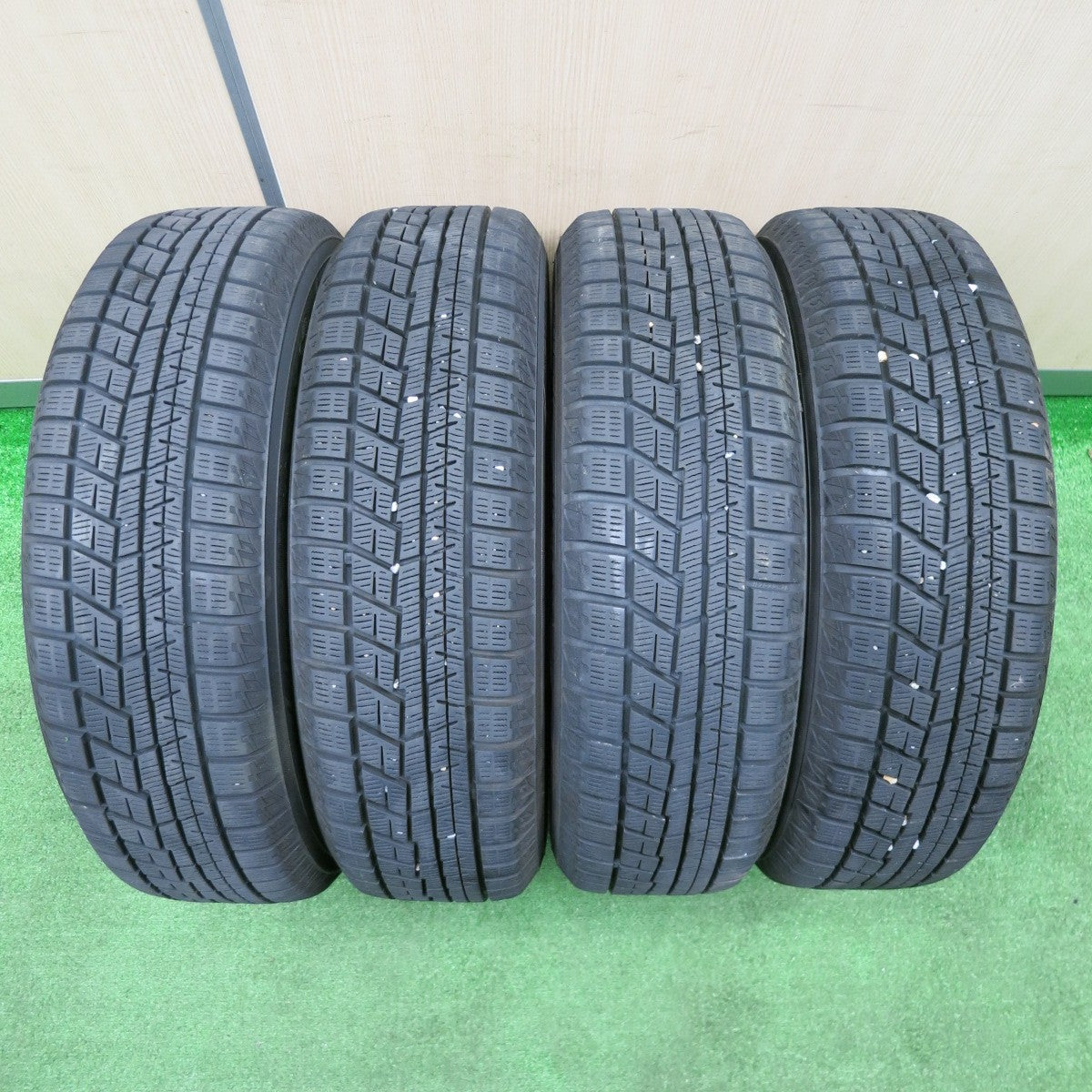 [送料無料] 4本価格！21年★スタッドレス 155/65R14 ヨコハマ アイスガード iG60 WEZEN 社外 アルミ 14インチ PCD100/4H★4122503NJス