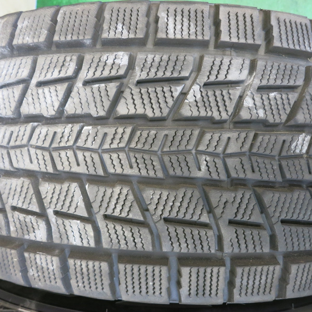 バリ溝！キレイ！9.5分◎ランクル 等 KEELER 285/60R18 スタッドレス ダンロップ ウインターマックス SJ8 キーラー 18インチ PCD150/5H◎6061104HAス
