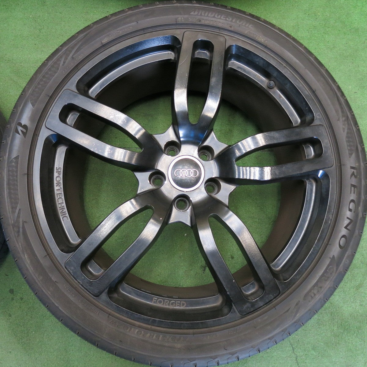 バリ溝！9分★アウディ 等 SPORT TECHNIC 275/35R20 ブリヂストン レグノ GR-X2 スポーツテクニック 20インチ PCD112/5H★6052401HAノ