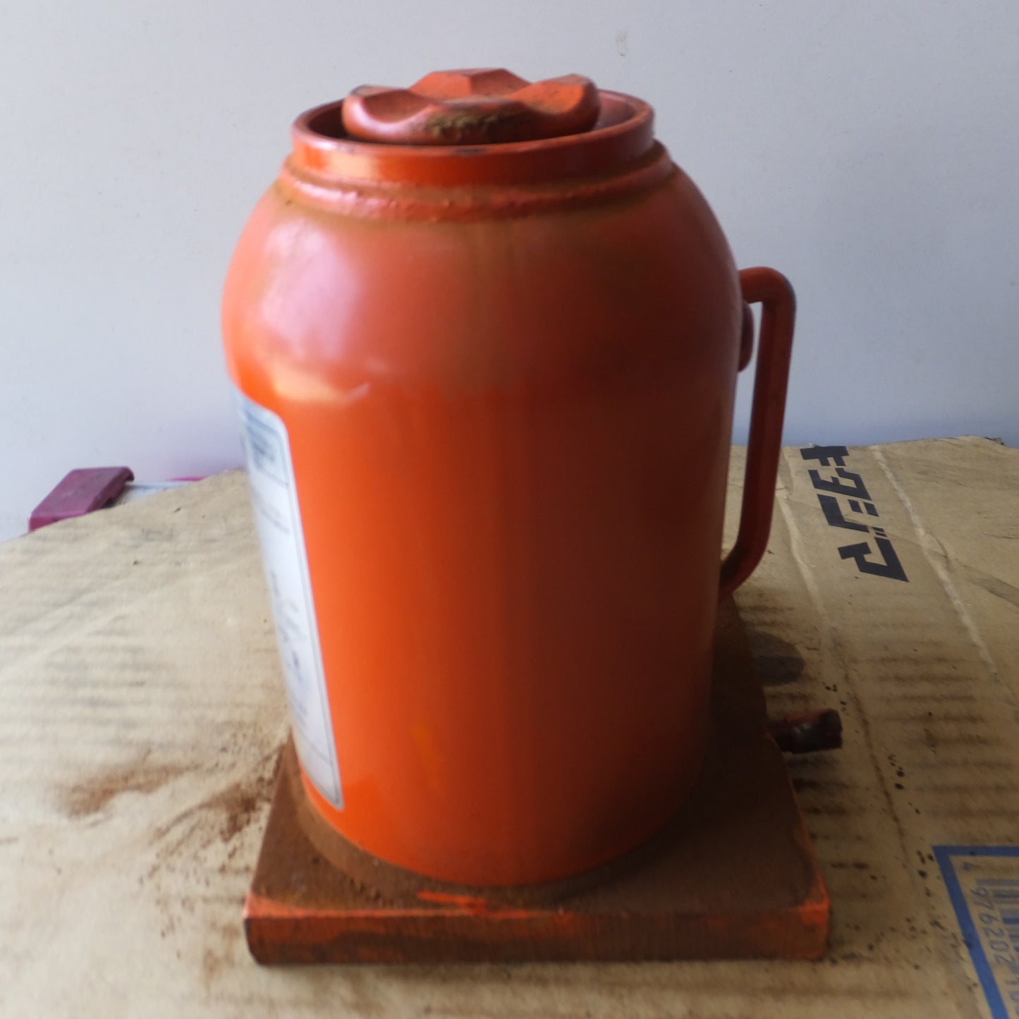 [送料無料] ◆マサダ 油圧ジャッキ HPD-10-2 工具 10TON 10ton 10トン 10000kg 油圧式 オイル だるま ダルマ 車載 自動車 点検 整備(2)◆