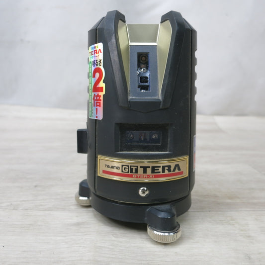 [送料無料] ◆タジマ レーザー 墨出器 縦 横 GT2R-Xi TERAモード 明るさ2倍 受光器なし ソフトケース付き 墨出し器◆