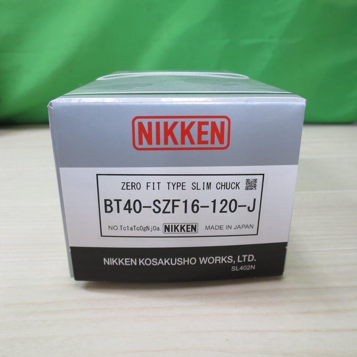[送料無料] 未使用☆日研工作所 ゼロ フィット型 スリム チャック BT40-SZF16-120-J  NIKKEN☆