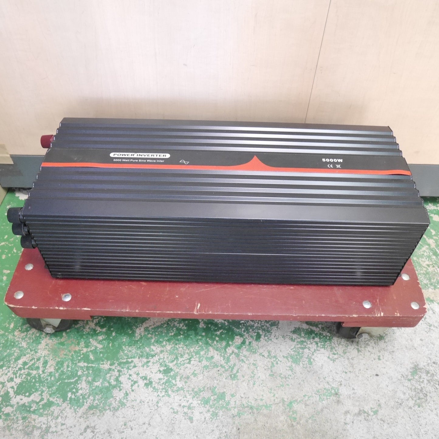 [送料無料] キレイ☆パワー インバーター 5000W メーカー 型式 不明 DC24V AC100V 50Hz POWER INVERTER 車載 充電 発電 非常用 電源☆