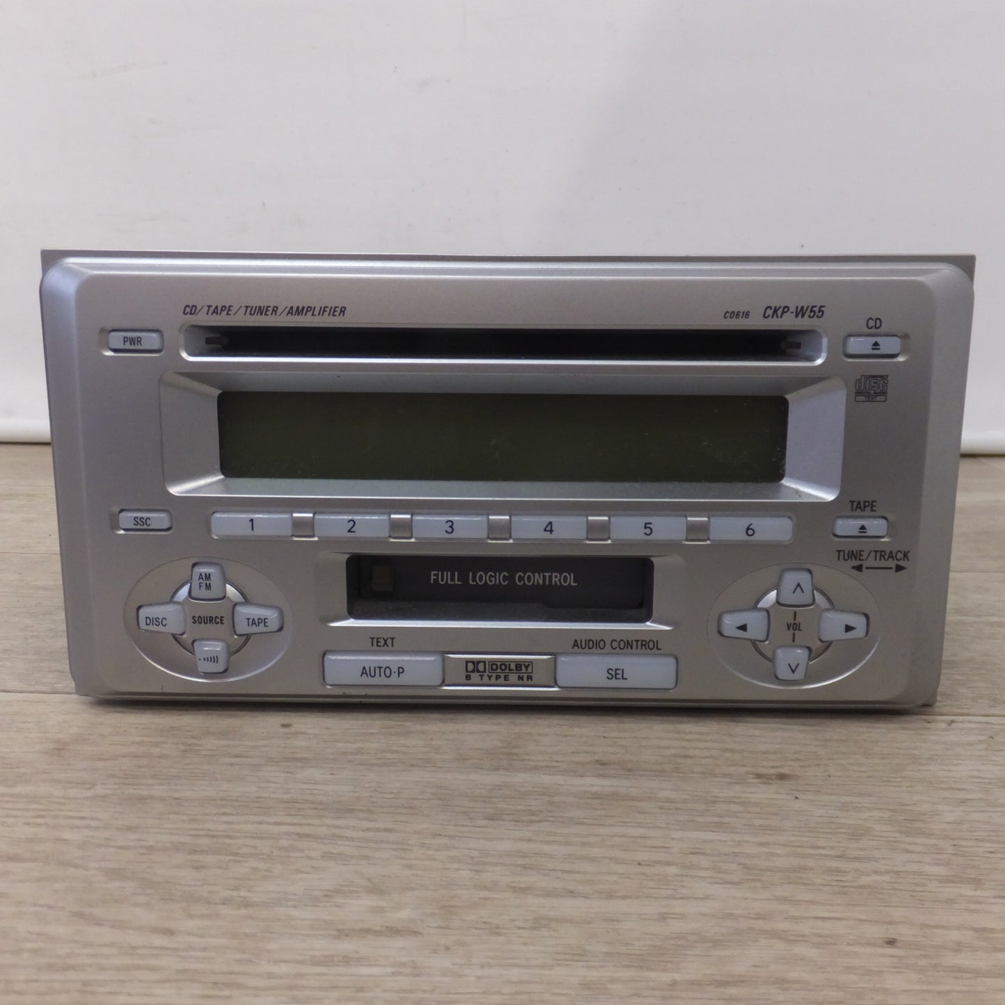 [送料無料] ★パイオニア製 トヨタ 純正 カーオーディオ CD カセットプレーヤー CKP-W55 08600-00G60 FH-M8007ZT(36)★