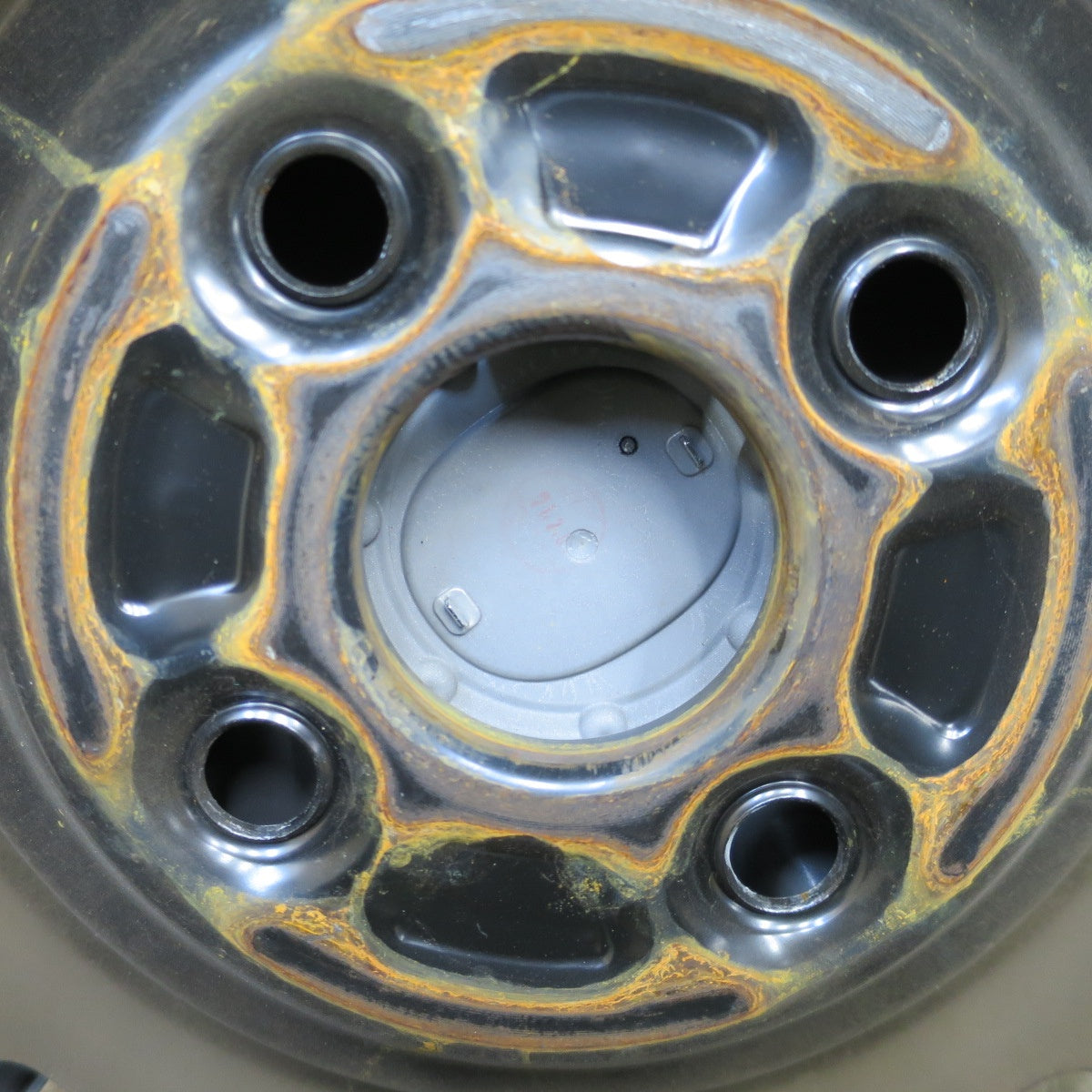 4本価格◎マツダ デミオ 純正 スチール ホイール 15インチ 15×5.5J PCD100/4H◎6091202NGホ