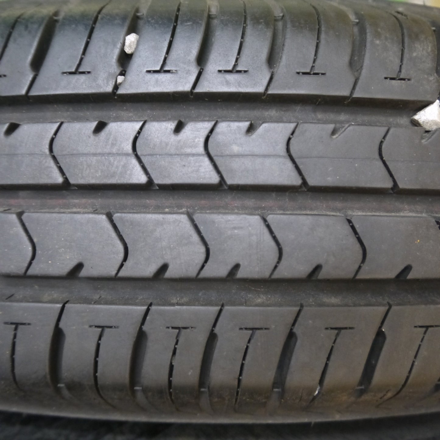 *送料無料* バリ溝！キレイ！8.5分★トヨタ パッソ 純正 スチール 155/80R13 ブリヂストン エコピア NH100C 13インチ PCD100/4H★4060506Hノ