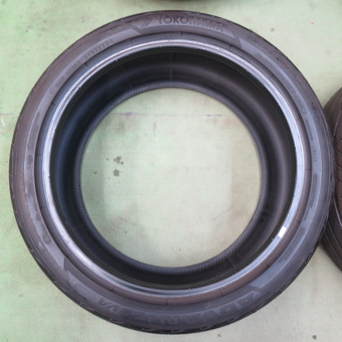 バリ溝！22年！9.5分★245/40R18 ヨコハマ アドバン FLEVA V701 タイヤ フレバ 18インチ インプレッサ クラウン RX8 等★6050605イノタ