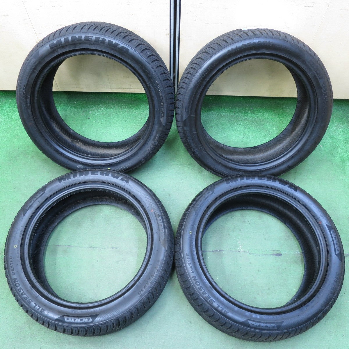 未使用！23年★215/50R18 ミネルバ ALL SEASON MASTER オールシーズン 18インチ タイヤ ヤリスクロス CX-30 等★5073105イオタ