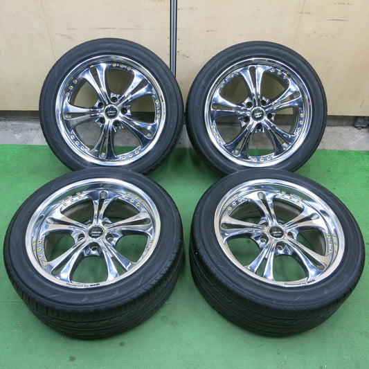 [送料無料] 4本価格★Kranze CerberusⅡ 245/45R18 275/40R18 ヨコハマ Earth-1 クレンツェ ケルベロス2 18インチ PCD114.3/5H★5021701ナノ
