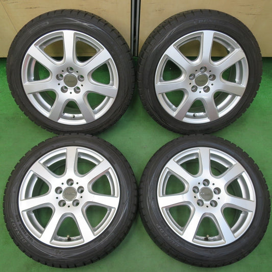 バリ溝！9.5分★ワーゲン 等 MAK DOLOMITI 195/50R16 スタッドレス ダンロップ ウインターマックス WM01 ドロミテ 16インチ PCD100/5H★5011302イス