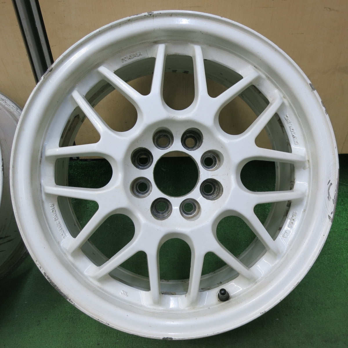 4本価格★CRIMSON RACING SPARCO クリムソン レーシング スパルコ 15インチ ホイール 15×6.5JJ PCD100/4H★5053010SYホ
