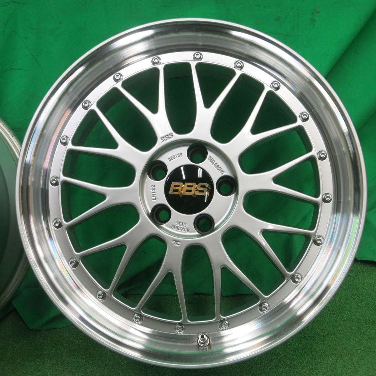 *送料無料* キレイ★フェラーリ 355 用 BBS LM122 LM123 ホイール 18インチ 18×8J 18×10.5J PCD108/5H★4042908ナホ