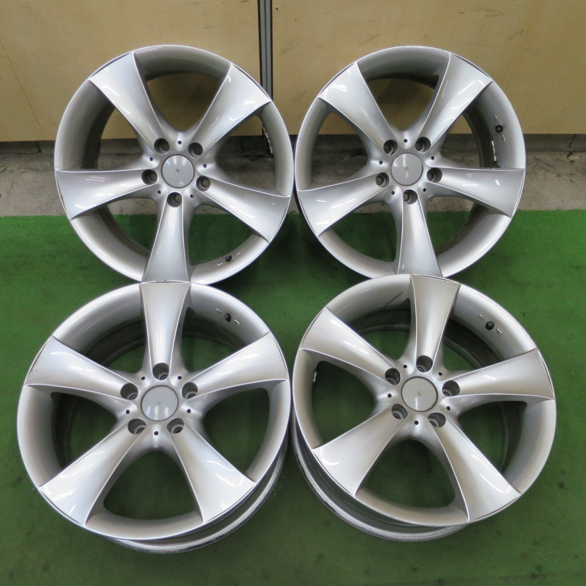 4本価格★BMW 等 AGA Bayern 18インチ ホイール 18×8J PCD120/5H★6052601NGホ