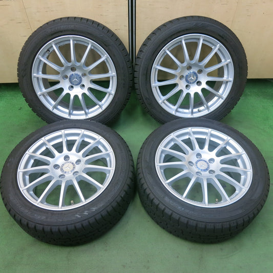 バリ溝！22年！キレイ！9.5分★ベンツ 等 IRVINE F01 225/50R17 スタッドレス トーヨー オブザーブ ガリット GIZ IRVINE F01 アーヴィン 17インチ PCD112/5H★5092602SKス