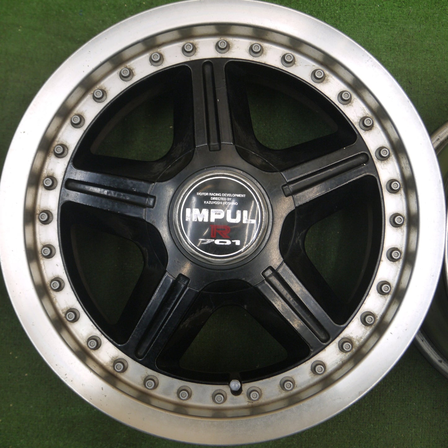 *送料無料* 2本価格★IMPUL R 701 ホイール 15インチ 15×6.5JJ インパル PCD114.3/4H★4061203Hホ