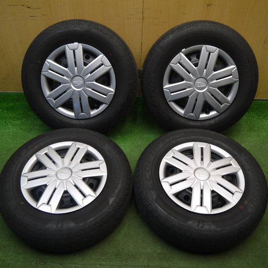 キレイ！23年★ダイハツ アトレー 純正 スチール 145/80R12 80/78N ブリヂストン エコピア R710A 12インチ PCD100/4H★6022001Hノ