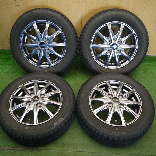 キレイ★スタッドレス 155/65R13 ブリヂストン アイスパートナー2 EuroSpeed MANARAY SPORT ユーロスピード 13インチ PCD100/4H★6052201Hス
