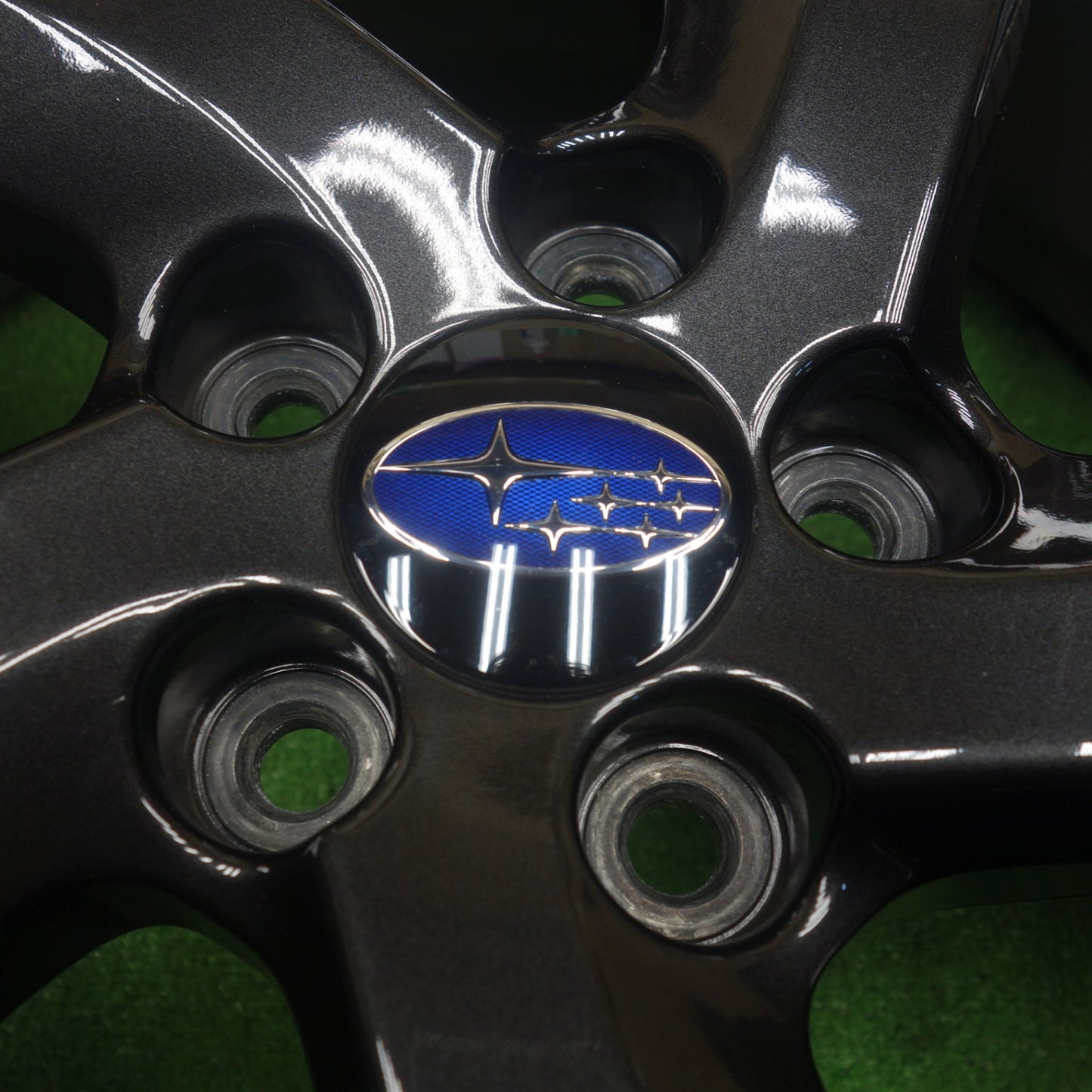 バリ溝！キレイ！9.5分★スバル XV アドバンス 純正 225/55R18 スタッドレス ダンロップ ウインターマックス SJ8 18インチ PCD100/5H★6040604KTス