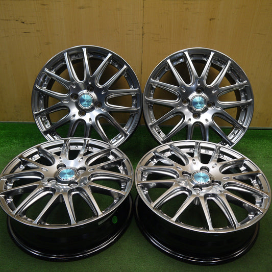 未使用！付属品付き★VERTEC VR-5 MANARAY SPORT 16インチ ホイール ヴァーテック マナレイ スポーツ 16×5J PCD100/4H★6022404Hホ