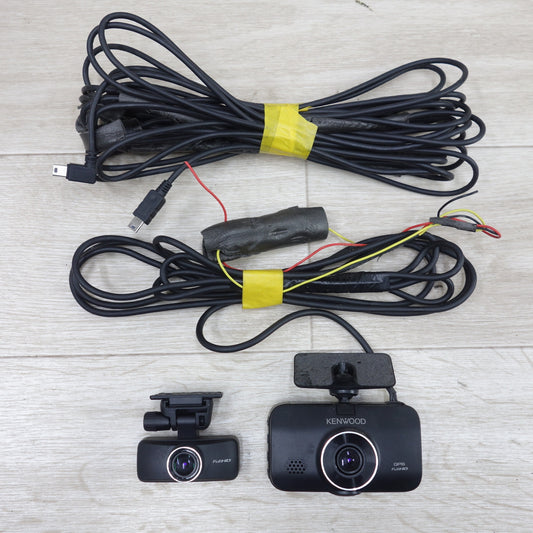 [送料無料] 付属品付き◆KENWOOD ケンウッド 前後 2カメラ ドライブレコーダー DRV-MR760 ドラレコ フロント リア◆
