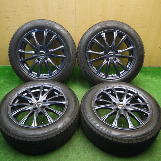 [送料無料] バリ溝！23年！キレイ！9分★スタッドレス 195/60R17 ブリヂストン ブリザック VRX2 WAREN ヴァーレン 17インチ PCD114.3/5H★5011510Hス
