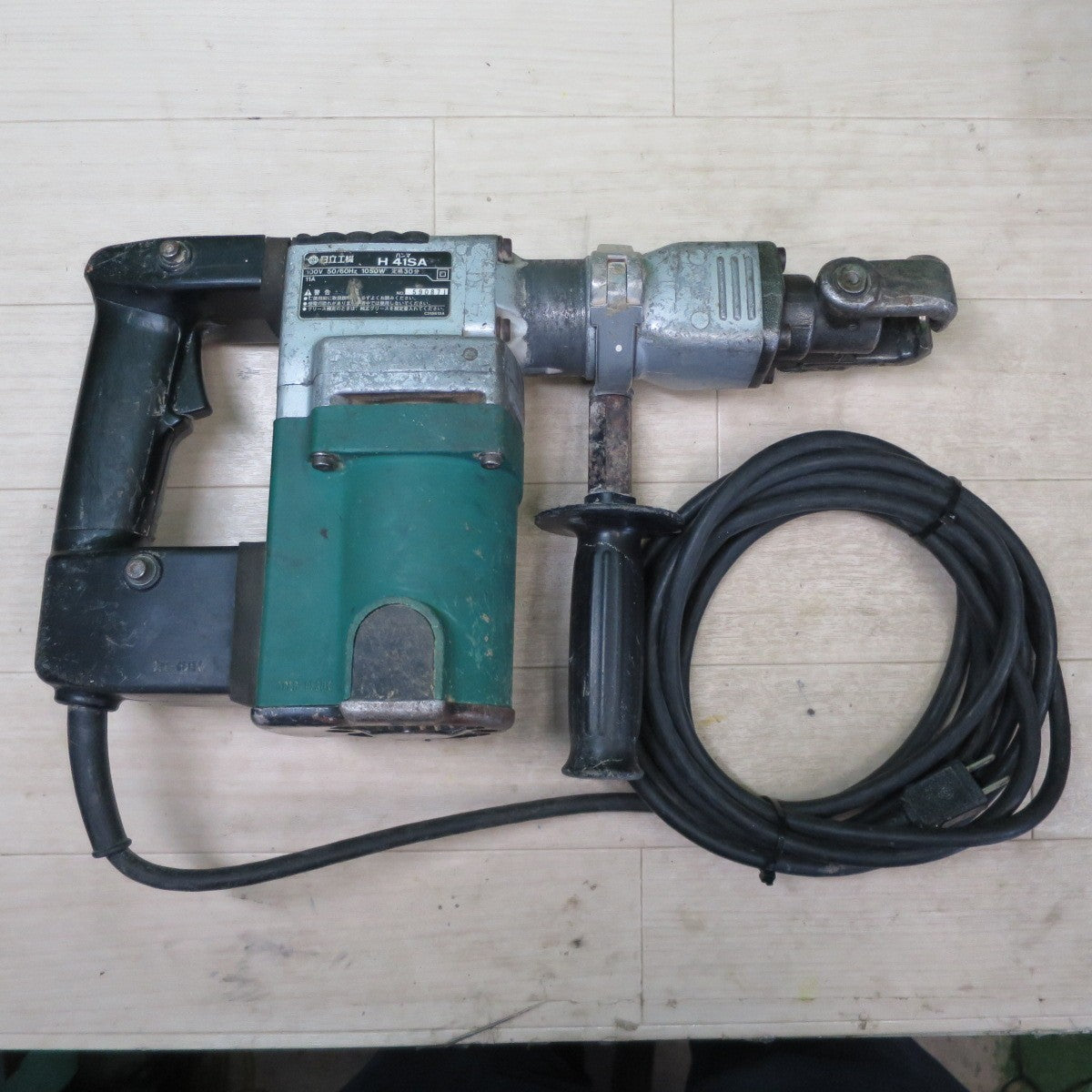 付属品付き☆日立 ハンマー H41SA 電動 工具 ハツリ はつり 電気 コード式 HITACHI 100V☆