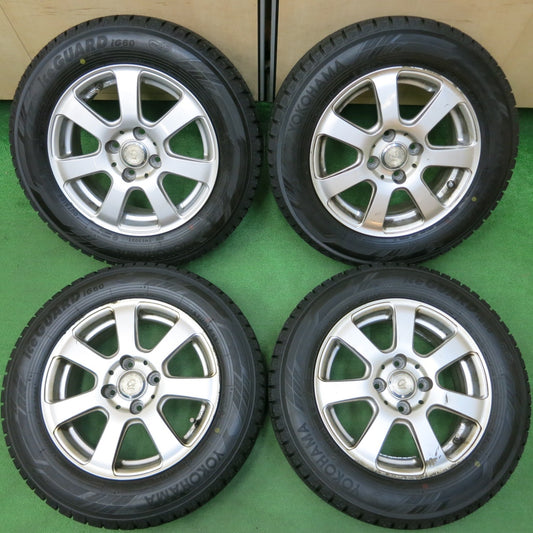 *送料無料* バリ溝!22年!ほぼ10分★スタッドレス 175/65R14 ヨコハマ アイスガード iG60 Grave 14インチ PCD100/4H★4042505イス