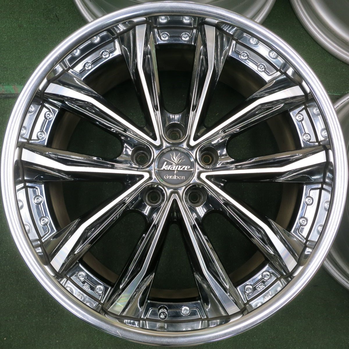 送料無料* 4本価格☆Kranze Graben クレンツェ グラベン 19インチ