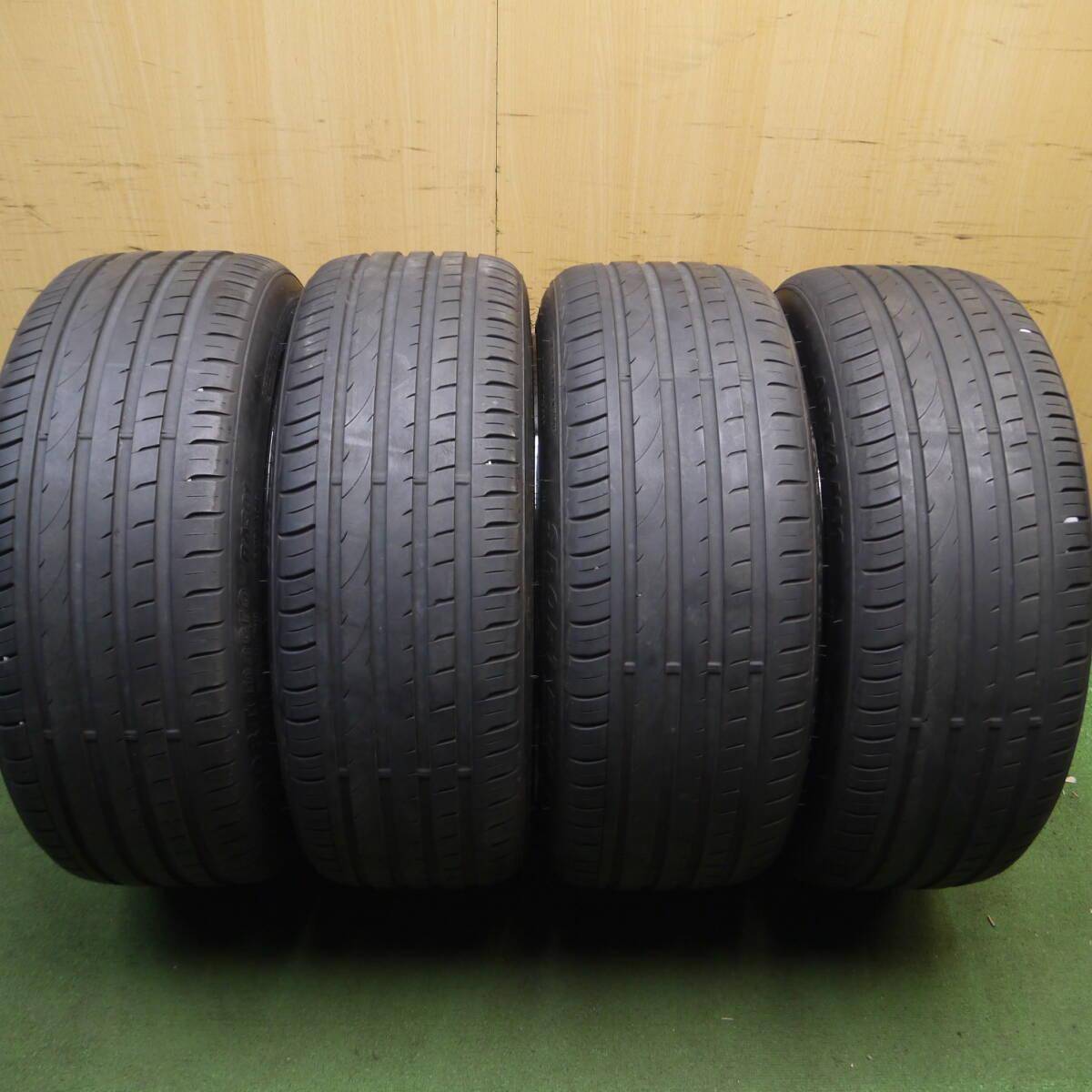 キレイ！22年★STEINER LMX AME 245/40R20 アプタニー SPORT macro RA301 シュタイナー 20インチ PCD114.3/5H★4012609Hノ