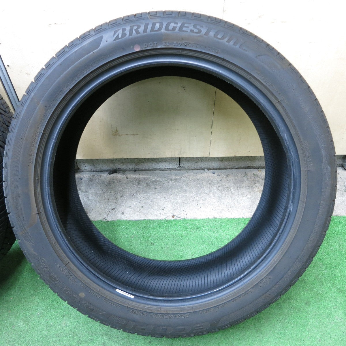 バリ溝！21年！9.5分！2本★255/45R20 ブリヂストン エコピア H/L 422 Plus プラス 20インチ タイヤ アウトランダー アリア エクストレイル 等★5110503ナノタ