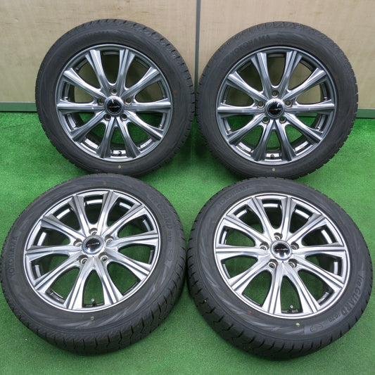 [送料無料] バリ溝！22年！キレイ！9.5分★スタッドレス 215/50R17 ヨコハマ アイスガード iG70 LUTZ 17インチ PCD114.3/5H★4120516TNス