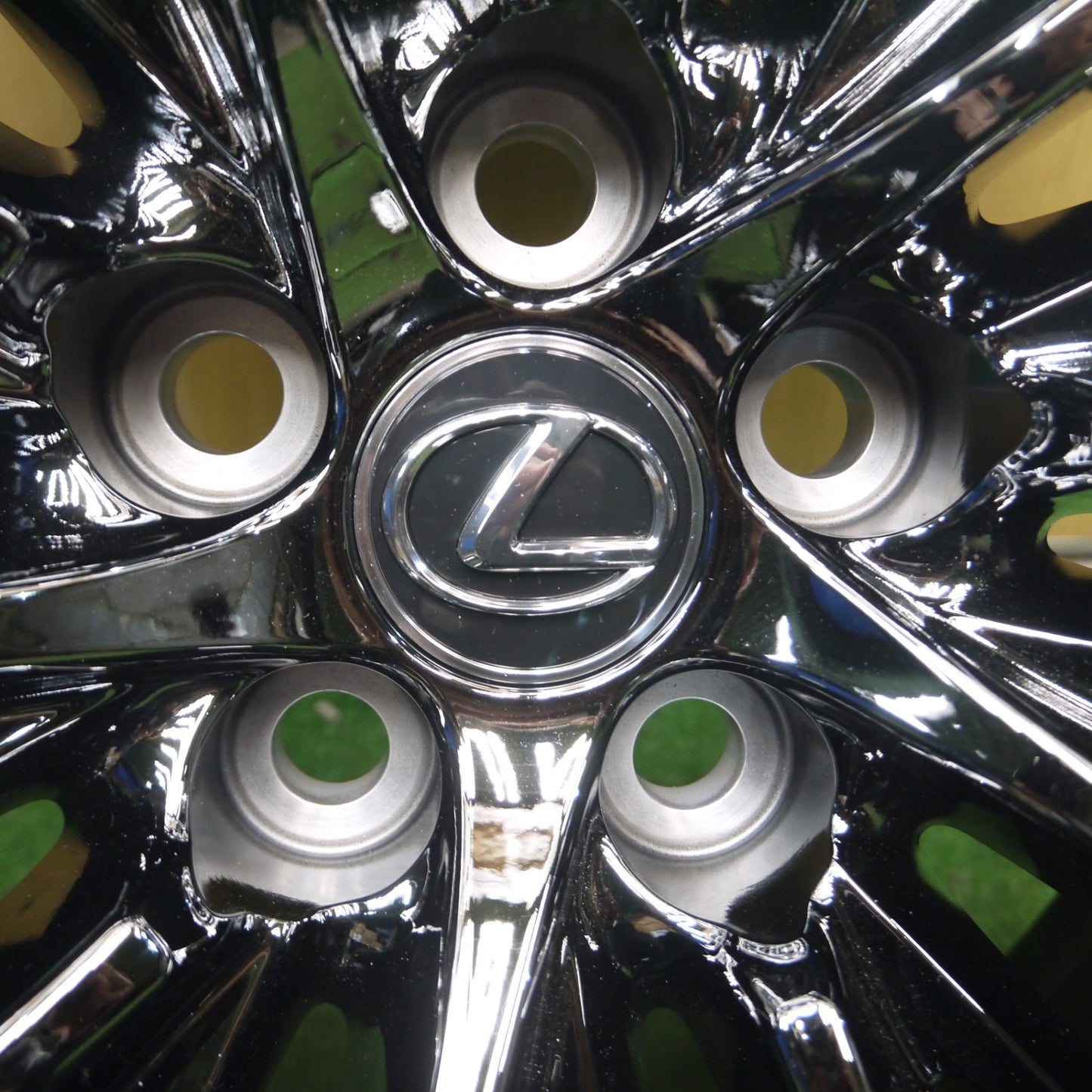 *送料無料* 新車外し★レクサス LS500h 純正 OP ノイズリダクション ホイール 20インチ 20×8.5J PCD120/5H★4041009Hホ