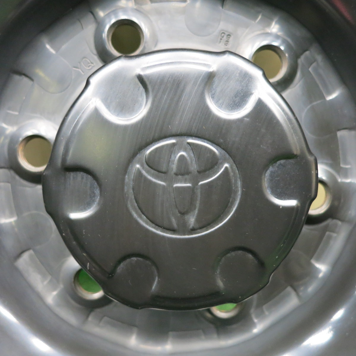 *送料無料* バリ溝！9分★トヨタ FJクルーザー 純正 スチール 265/70R17 スタッドレス ヨコハマ アイスガード G075 PCD139.7/6H★4051704HAス