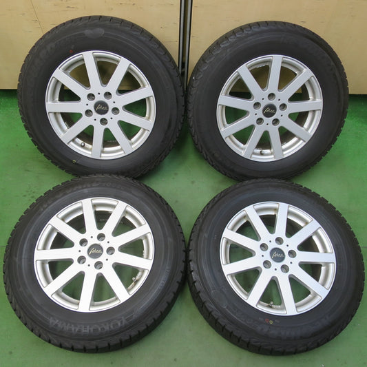 バリ溝！24年！9.5分★スタッドレス 215/65R16 ヨコハマ アイスガード iG52C ALZE 社外 アルミ 16インチ PCD114.3/5H★6030305イス