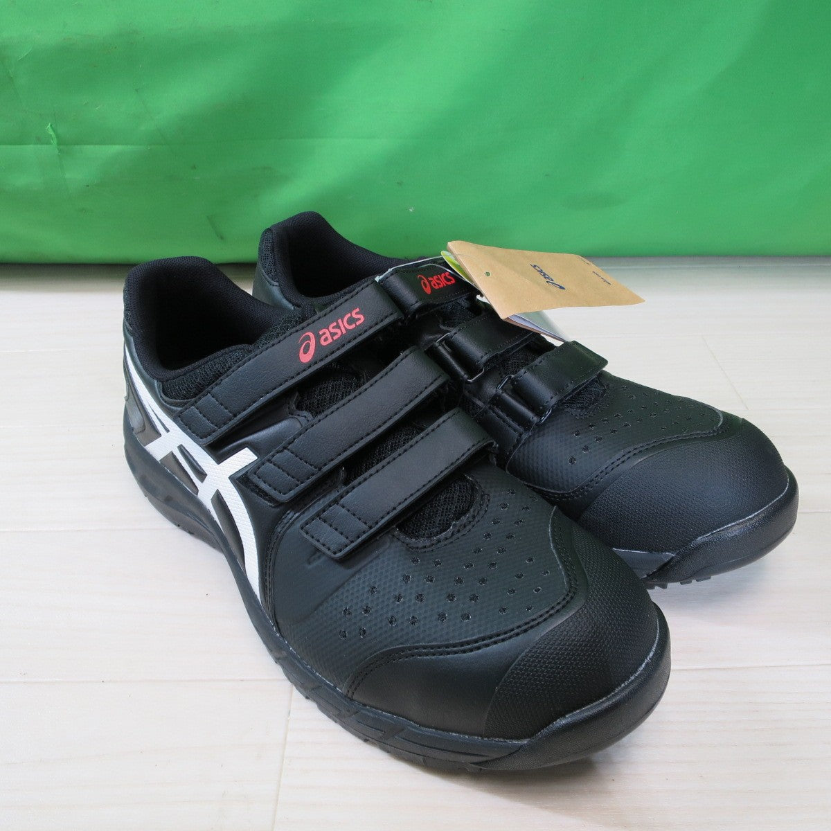 [送料無料] 未使用☆アシックス 安全靴 プロ スニーカー ウィンジョブ 28.0cm ブラック/ホワイト WINJOB CP112 ASICS☆