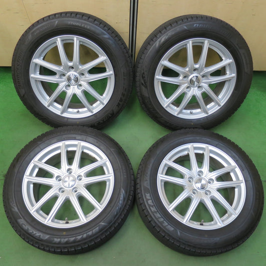 バリ溝！22年！キレイ！9.5分以上★スタッドレス 215/60R17 ブリヂストン ブリザック VRX3 ECO FORME エコフォルム 17インチ PCD114.3/5H★5100604イス